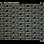 Volker Hildebrandt, Bildstörung Hildebrandt, 1983, BTX (16)