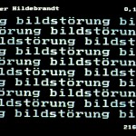 Volker Hildebrandt, Bildstörung Hildebrandt, 1983, BTX (20)