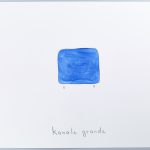 Volker Hildebrandt, Kanale grande, 1989, Bleistift und Wasserfarbe, 30 x 40 cm