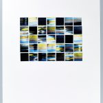 Volker Hildebrandt, DC 3, Liegende, 1997, Collage auf Karton, 40  x 30 cm