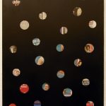 Volker Hildebrandt, Eine Art Recycling Gerätschaft, 1995, Aluminiumplatte und Multiplex, 60  x 45  x 1,5 cm