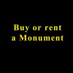 Volker Hildebrandt, buy or rent a monument, 1988